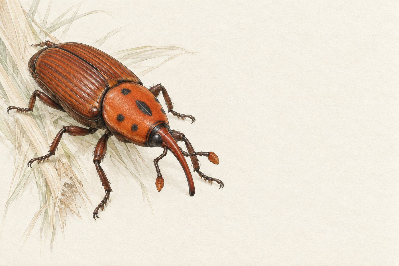 Charançon rouge du palmier