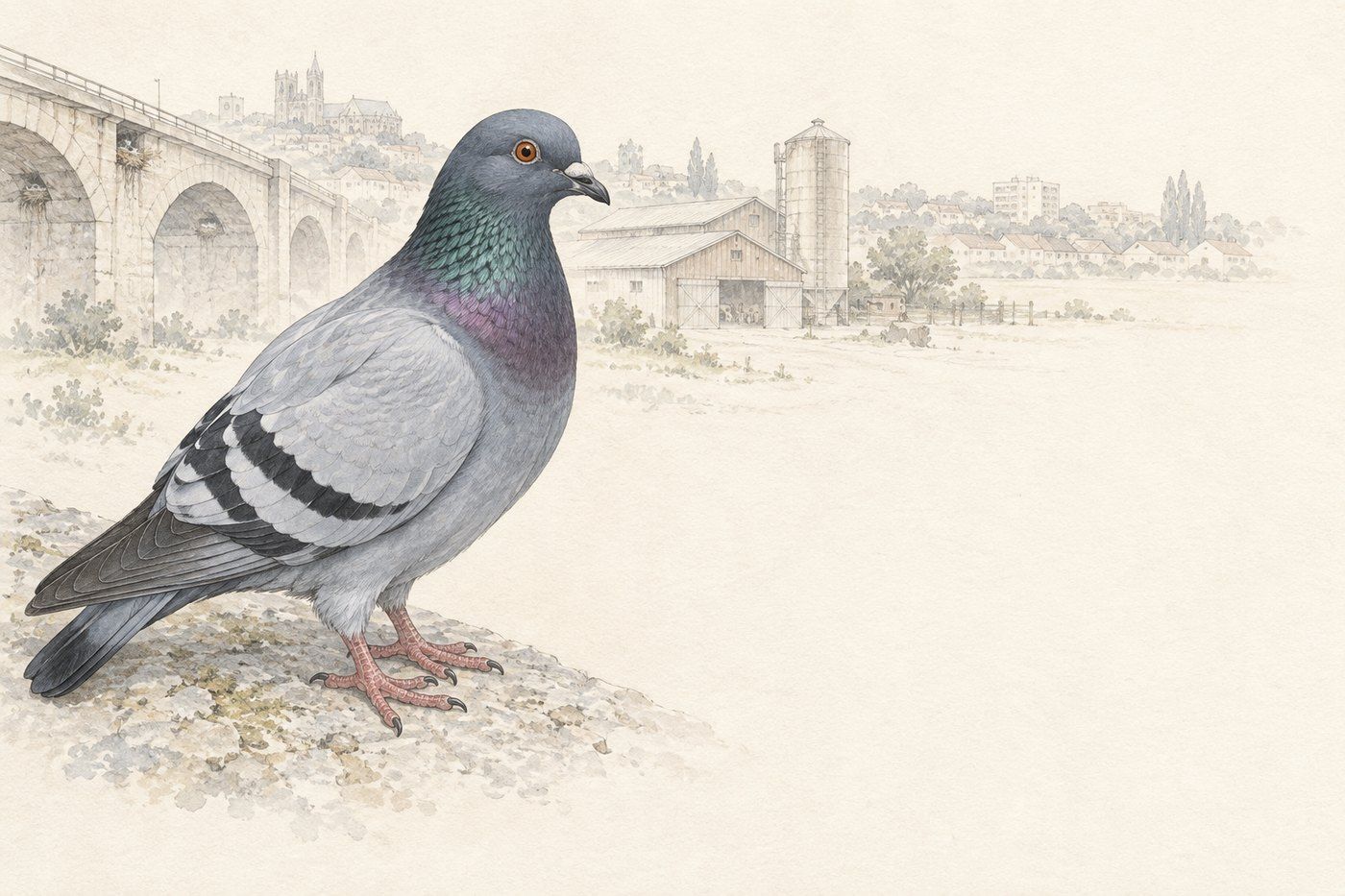 Pigeon biset